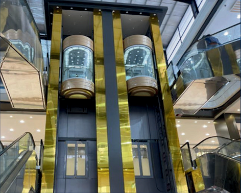 Luxury Hotel Elevators and Escalators